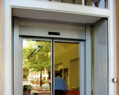 Porta rototraslante a sfondamento